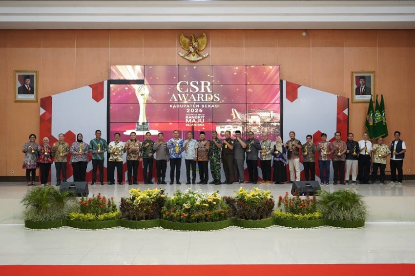 Yayasan Gugah Nurani Indonesia Sabet CSR Award 2026 Pemkab Bekasi