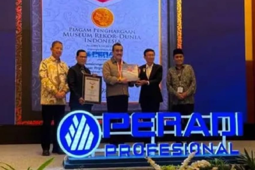 Sinergi dengan 138 Kampus dalam Pendidikan Advokat, Peradi Profesional Raih Rekor MURI