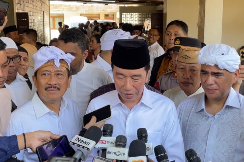 Melayat ke Rumah Duka, Jokowi Kenang Rachmat Gobel sebagai Pribadi yang Baik dan Pekerja Keras