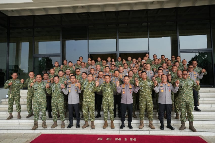 Bertemu Panglima TNI, Kapolri Ungkap Ada yang Ingin Pecah Belah Sinergitas TNI-Polri