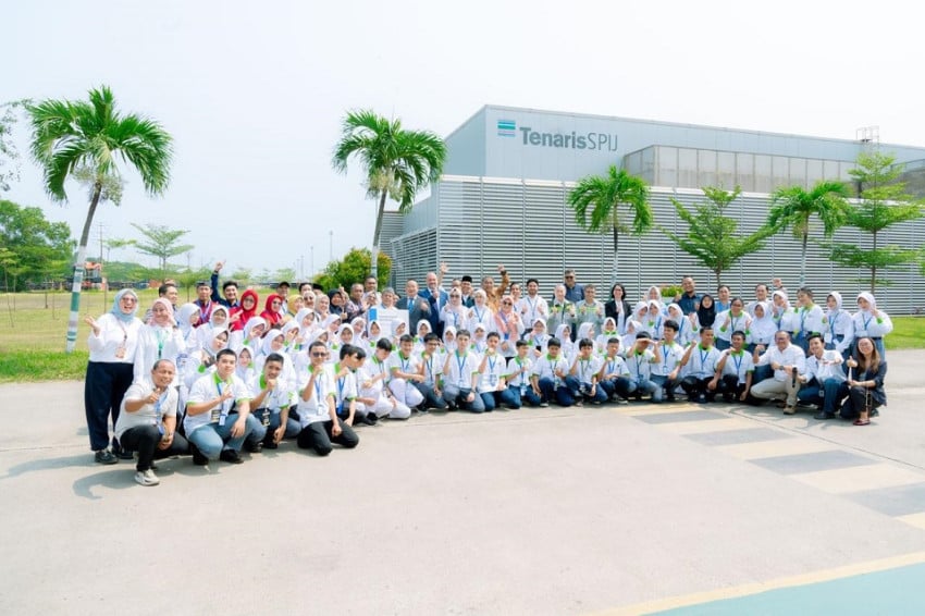 Tenaris Berikan Beasiswa untuk 360 Siswa dan Bantuan Fasilitas Sekolah di Cilegon serta Batam