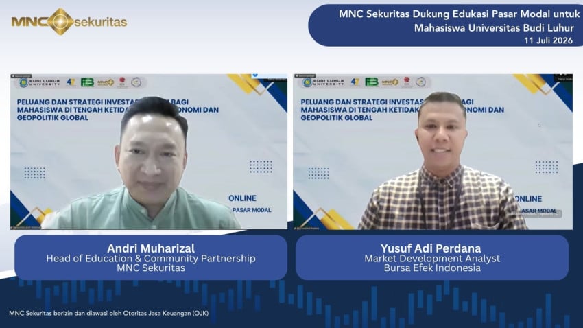 MNC Sekuritas Dukung Edukasi Pasar Modal untuk Mahasiswa Universitas Budi Luhur