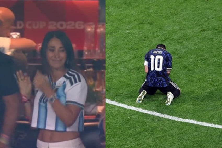 Malam Bersejarah: Argentina Melaju, Messi dan Antonela Menangis Haru