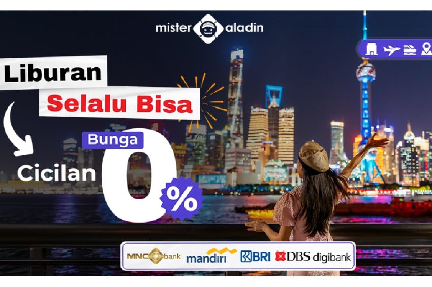 Liburan Lebih Fleksibel Tanpa Kerumitan dengan Cicilan 0%