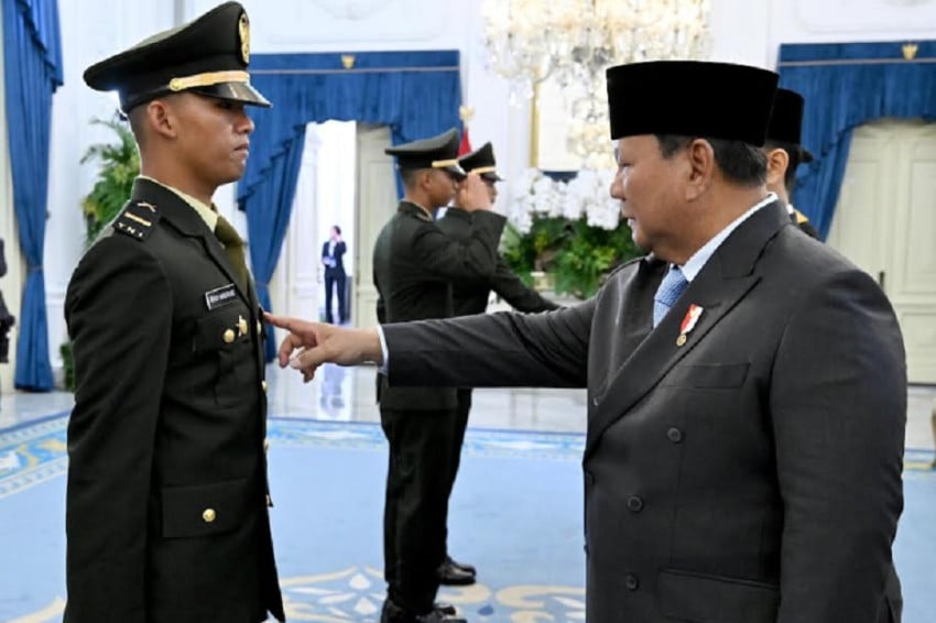 Hangat dan Haru, Prabowo Jamu Perwira TNI-Polri dan Orang Tua di Istana Usai Praspa 2026