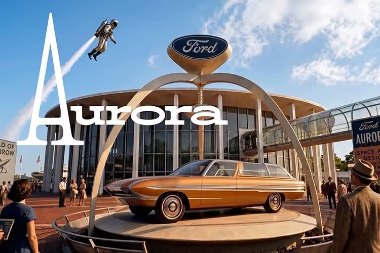 Ford Gunakan AI untuk Hidupkan Kembali Aurora Tahun 1964