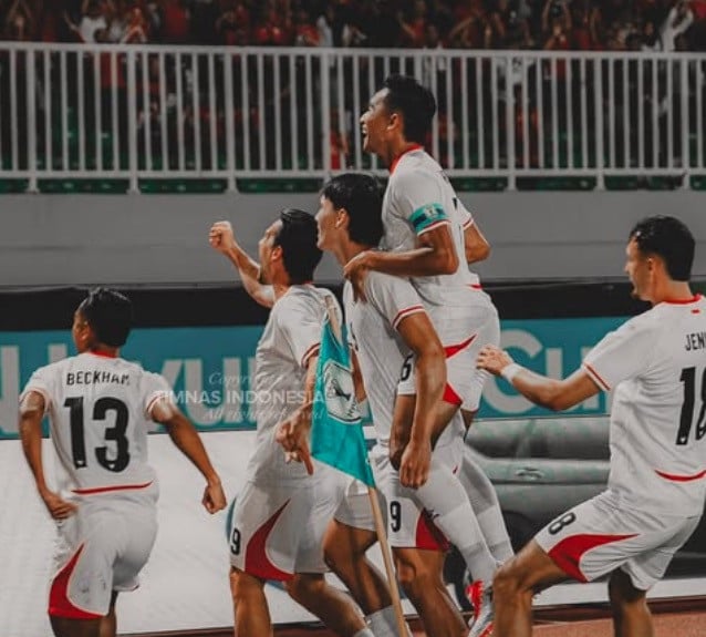 Hasil Babak I Indonesia vs Kamboja: Mitchell Baker Moncer, Garuda Unggul 3-0