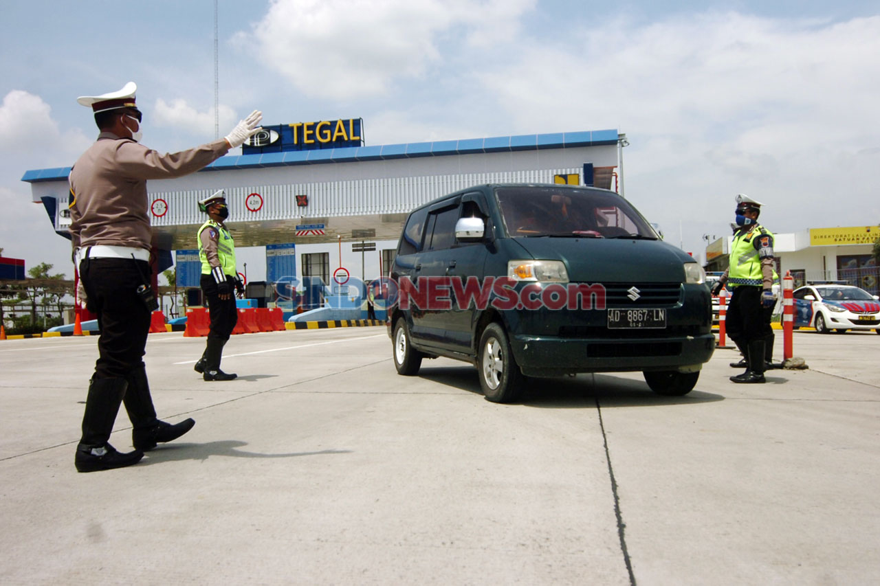 Larangan Mudik, Polisi...