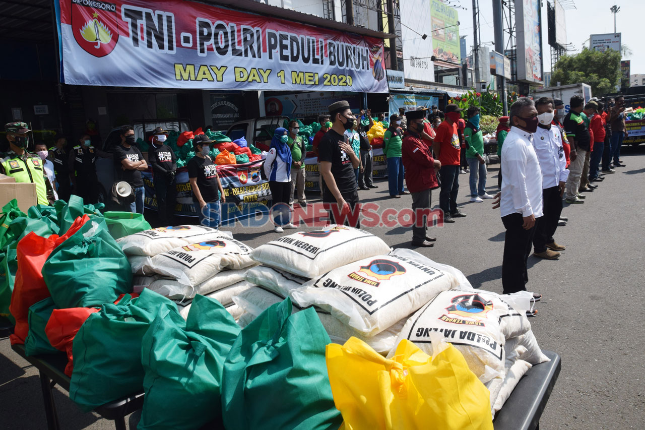 Peringati May Day, TNI-Polri...