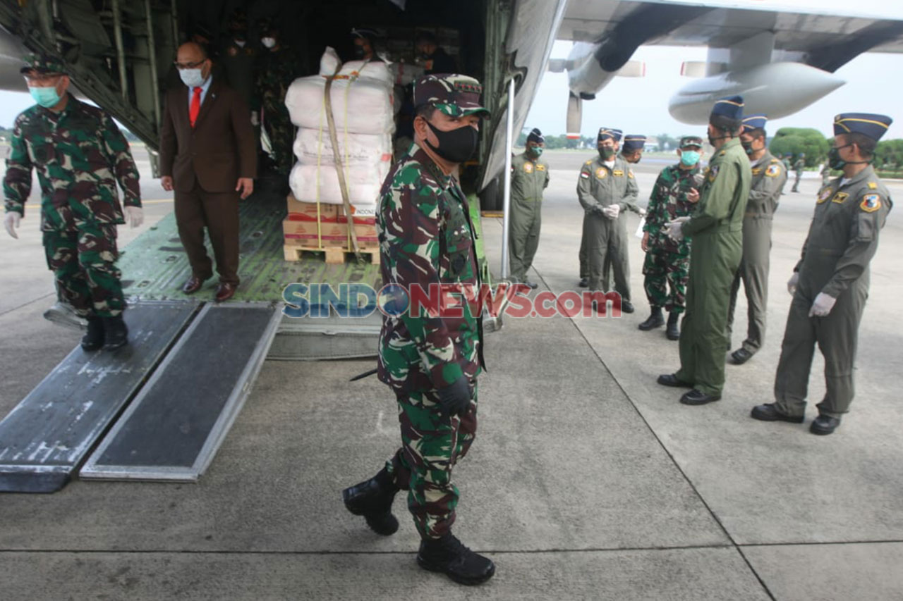 TNI Kirim Bantuan Kemanusian...