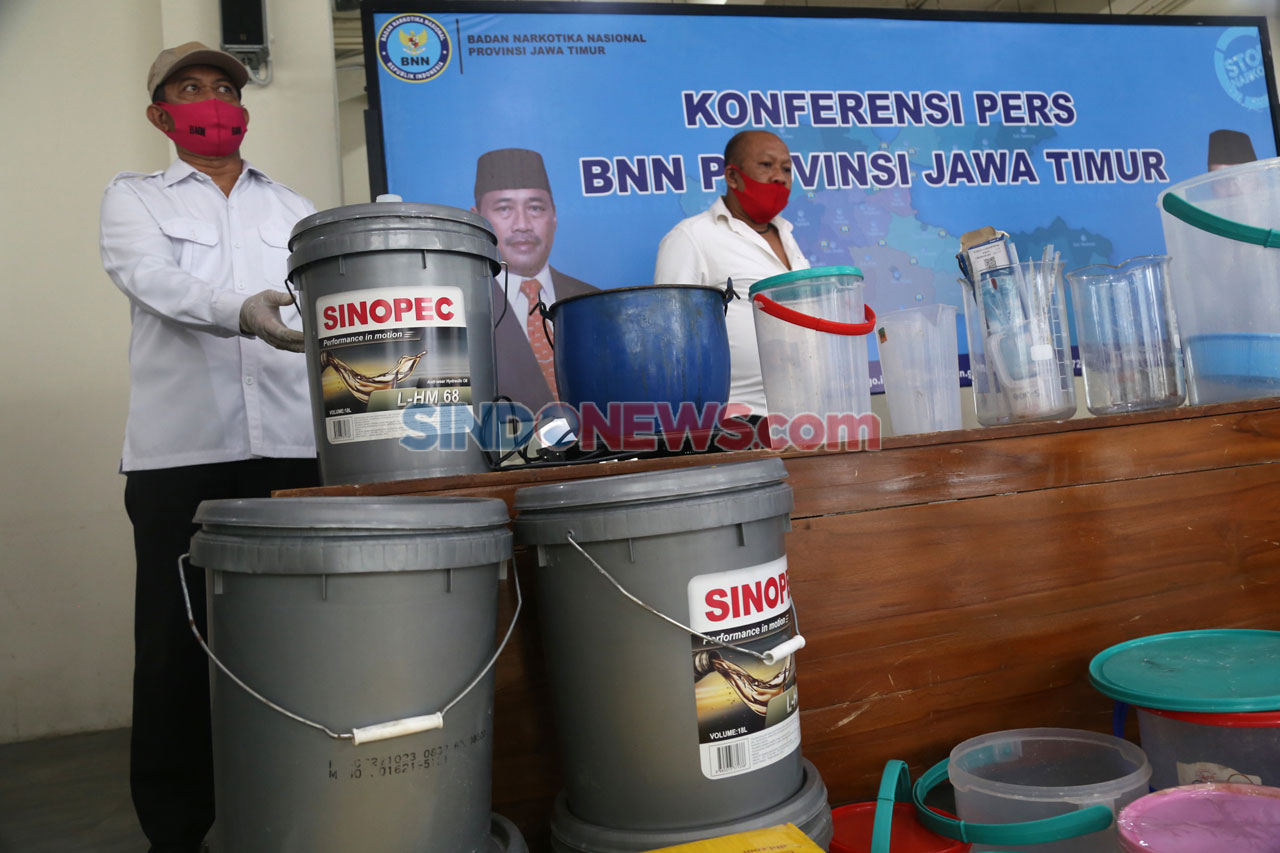 BNNP Jawa Timur Bongkar...
