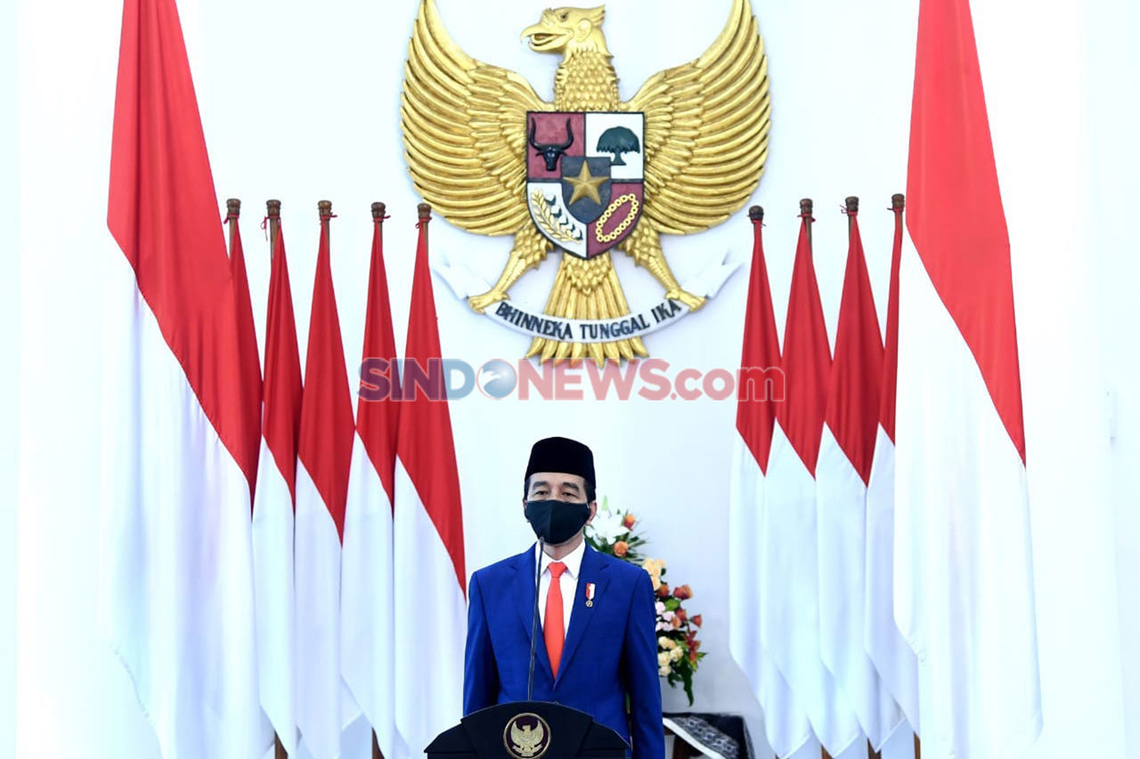 Presiden Pimpin Upacara...