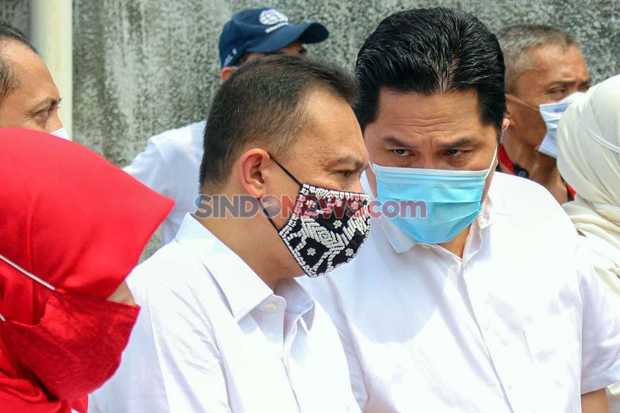 Menteri BUMN Sambangi...