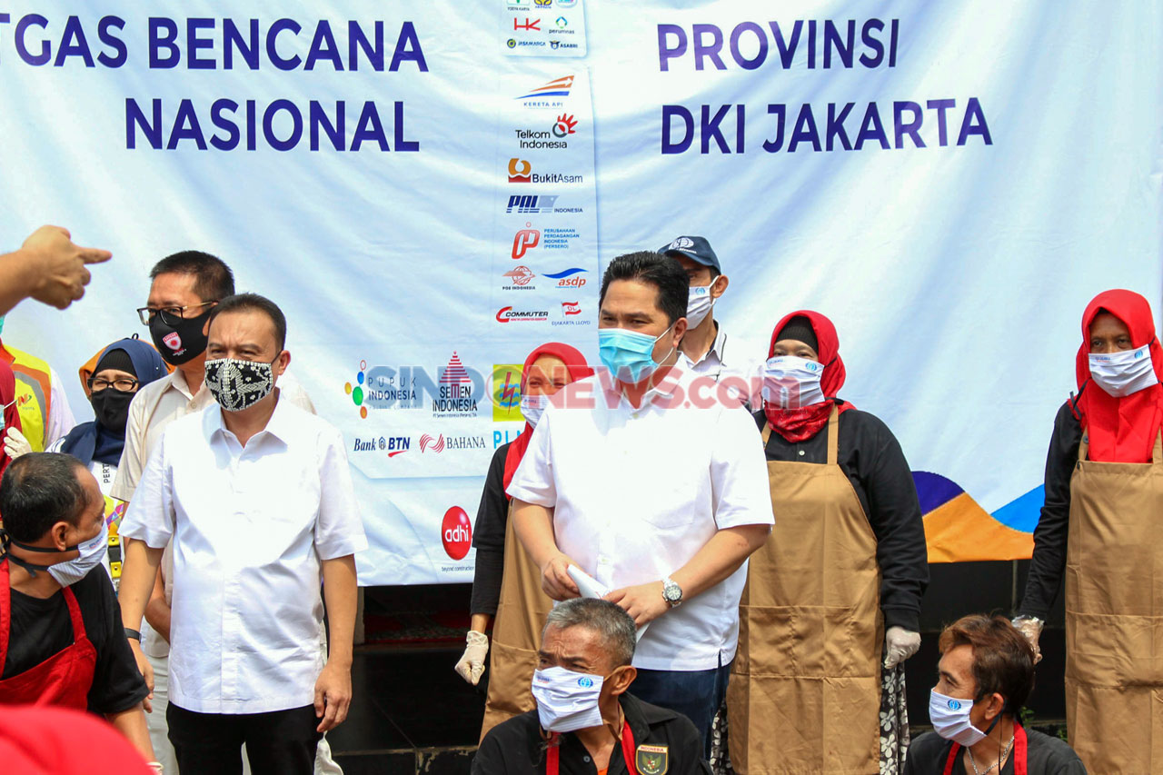 Menteri BUMN Sambangi...