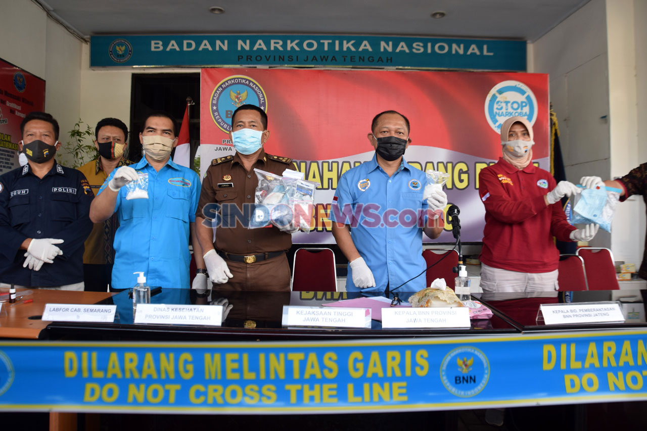 BNNP Jateng Musnahkan...