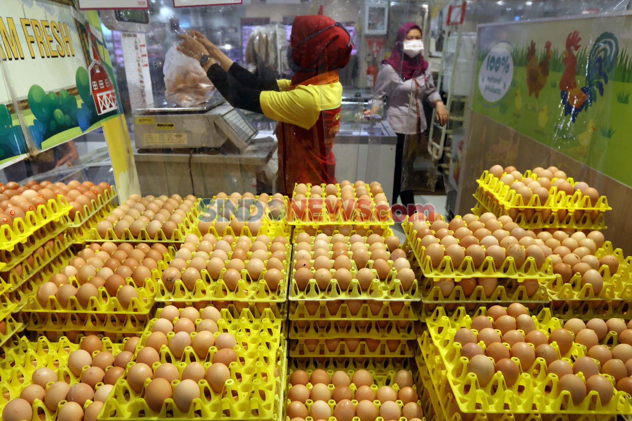Harga Telur Ayam Turun...
