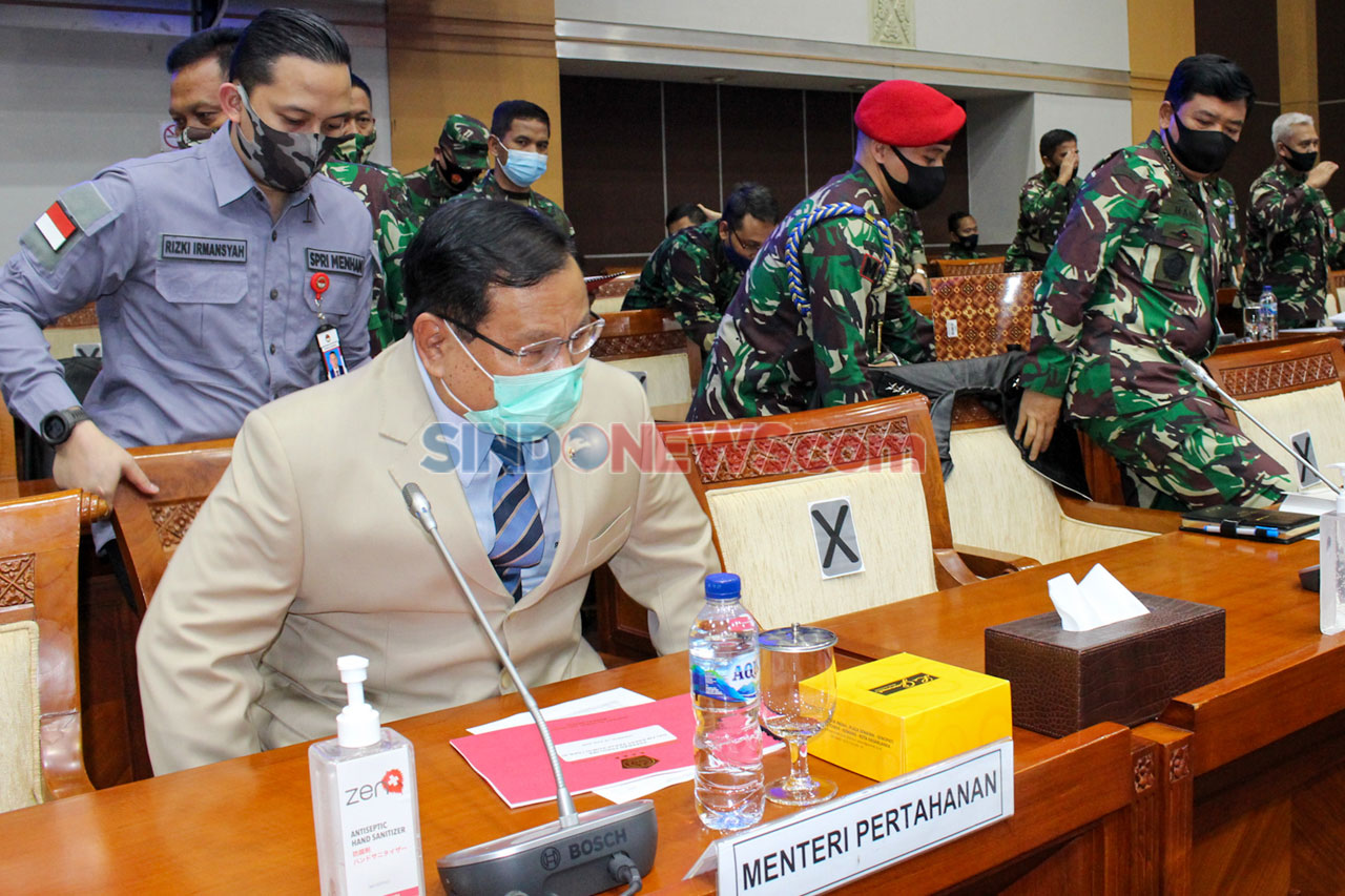 Menhan Prabowo Raker...