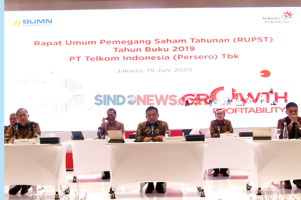 Telkom Bagikan Dividen...