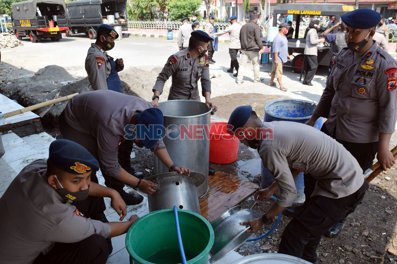 Dapur Lapangan Polrestabes...