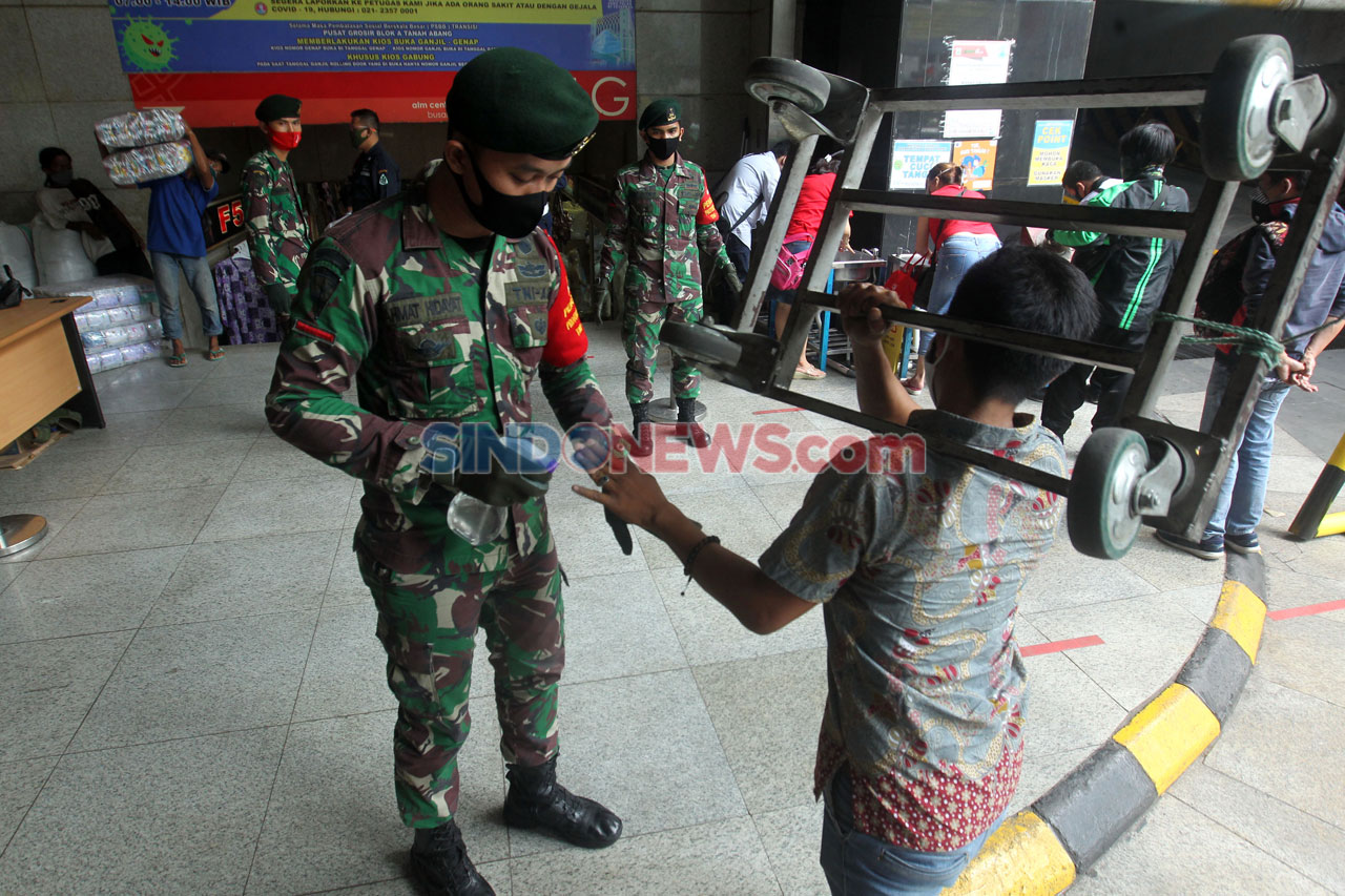 Penutupan Pasar Tanah...