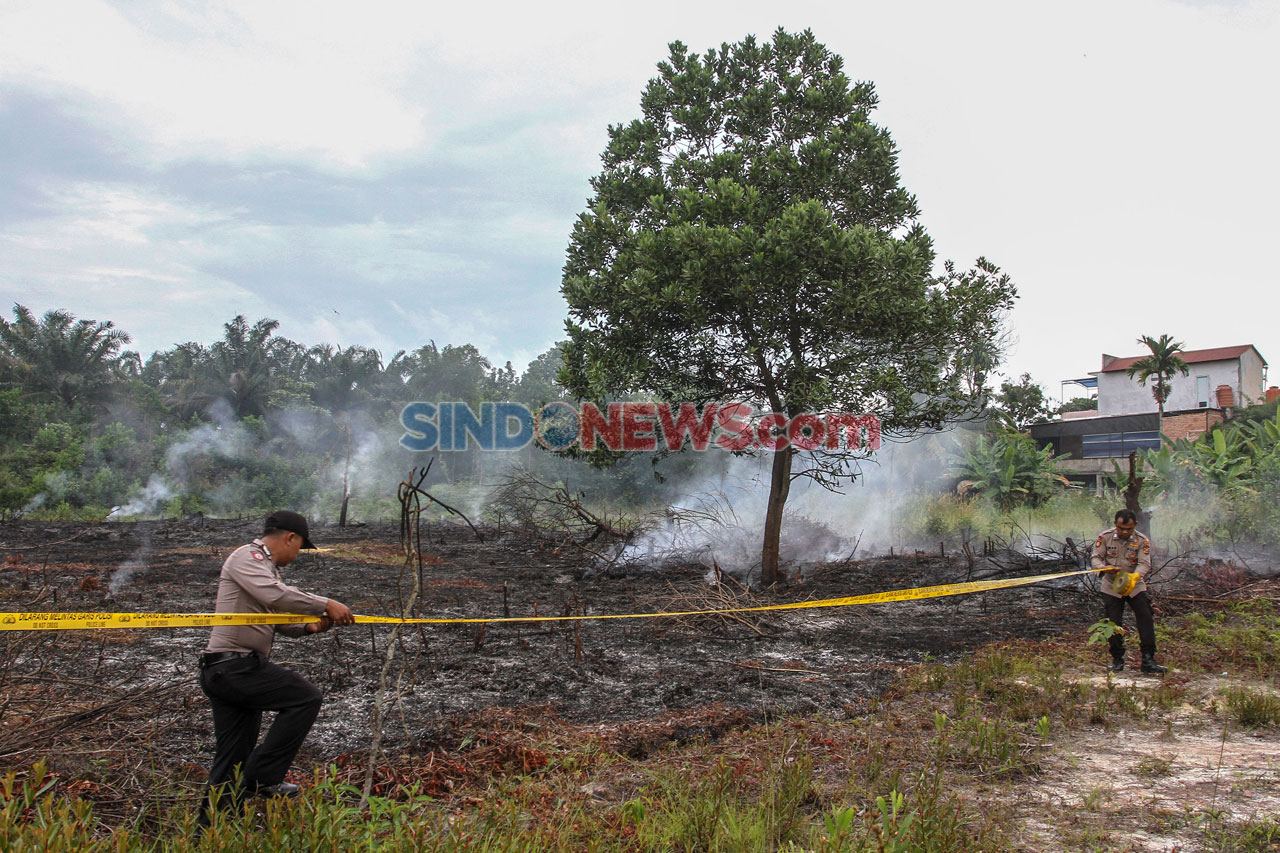 Kebakaran Lahan di Pekanbaru...