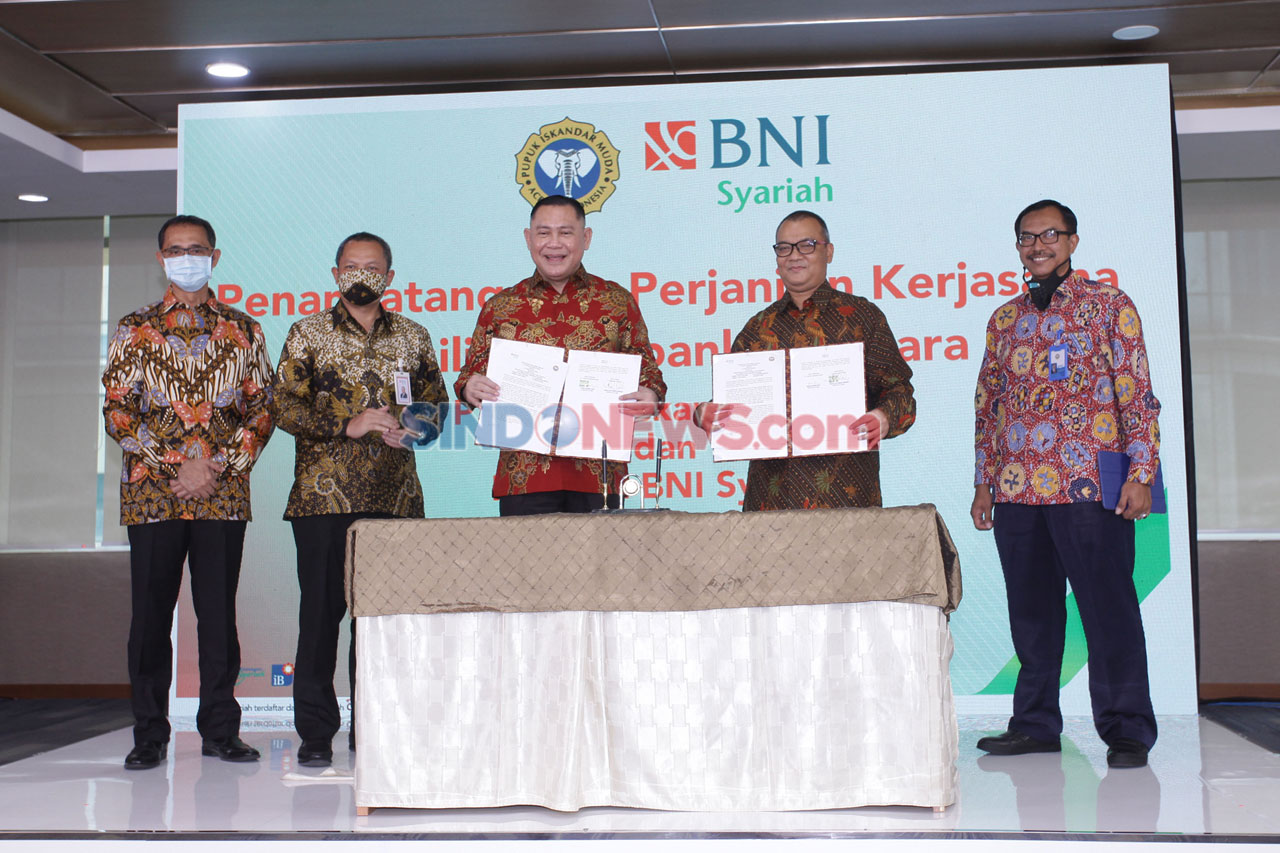 BNI Syariah dan Pupuk...