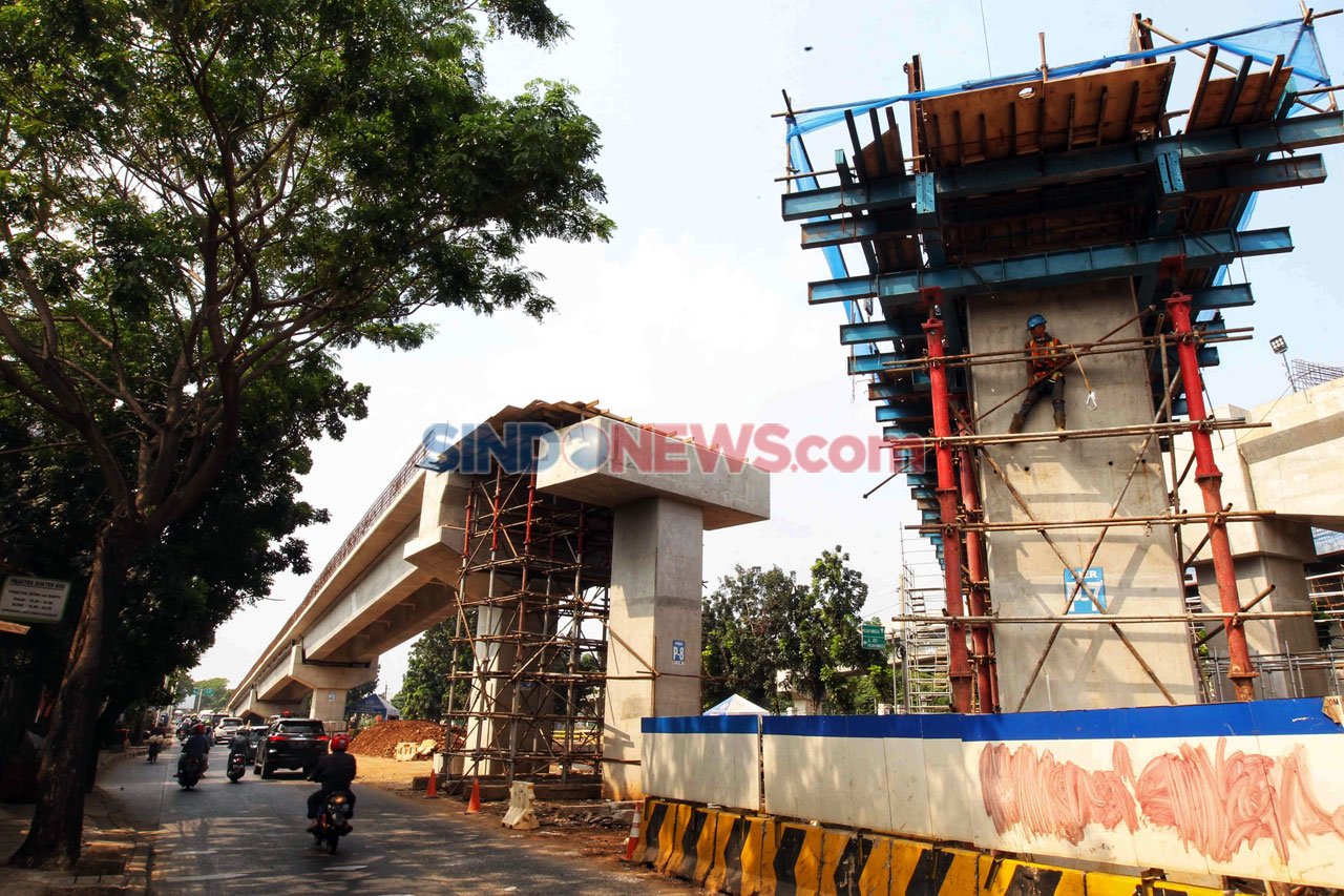 Proyek Flyover Lenteng...