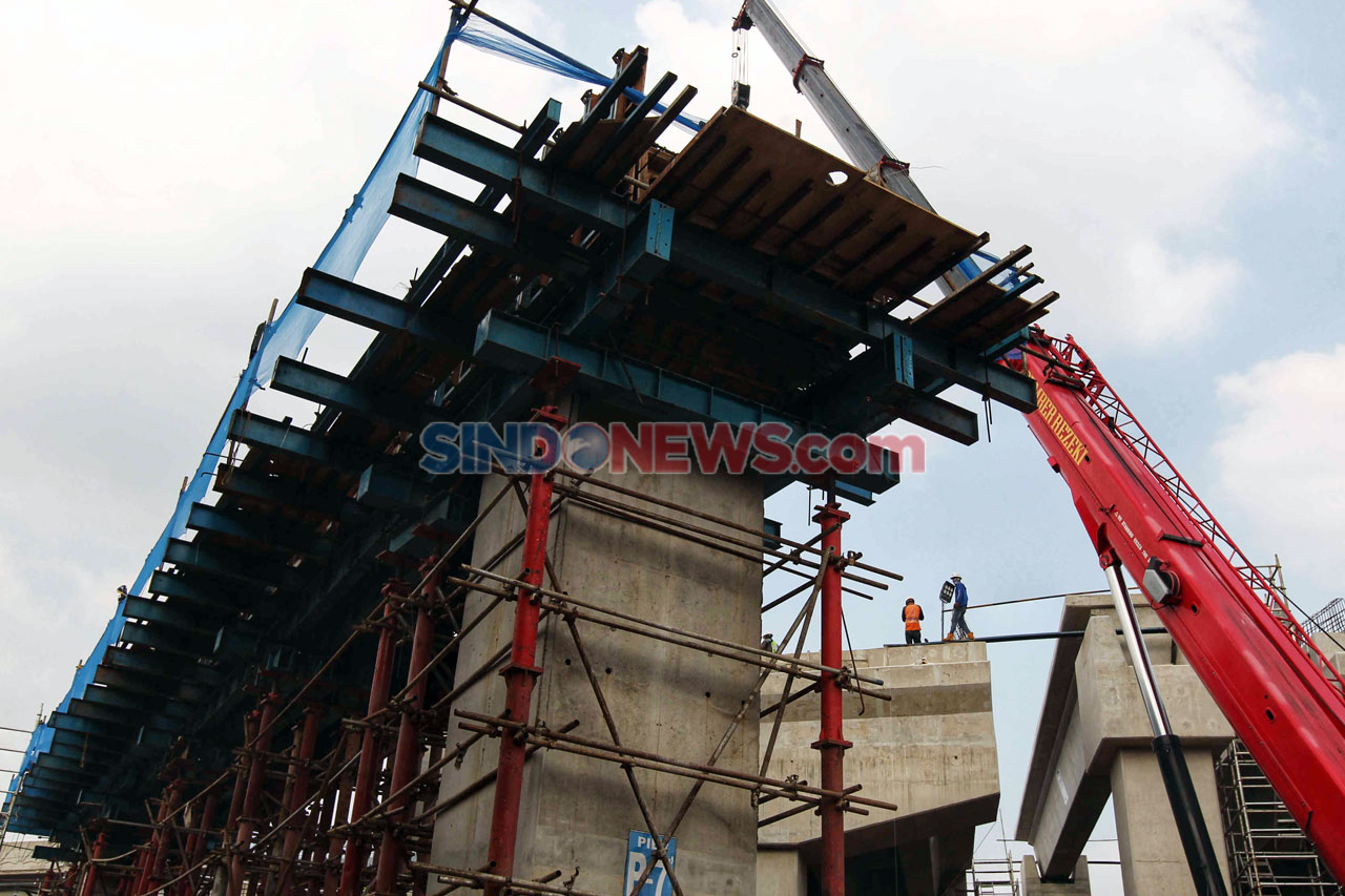 Proyek Flyover Lenteng...