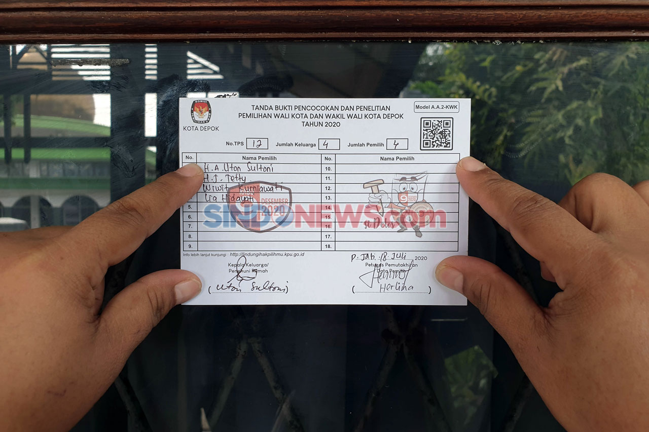Coklit Data Warga Jelang...