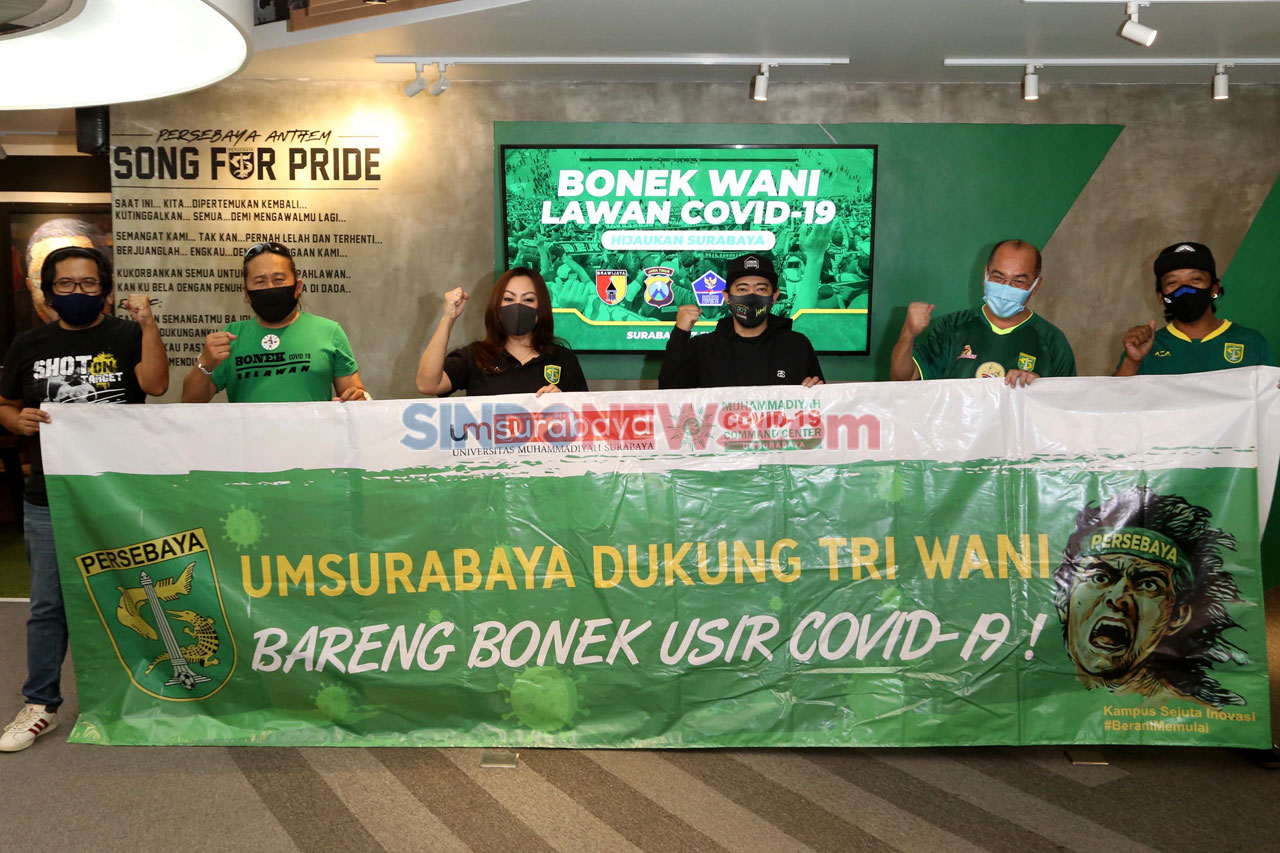 Kolaborasi UMSurabaya-Persebaya...