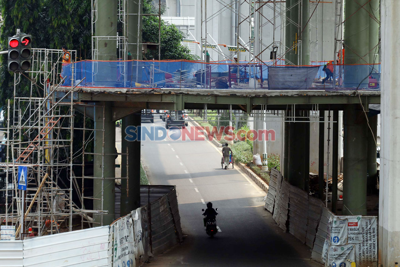 Pembangunan Skybridge...
