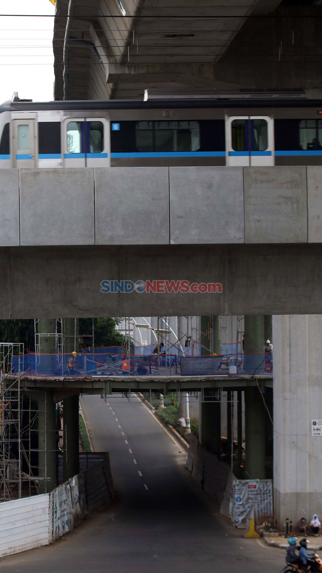 Pembangunan Skybridge...