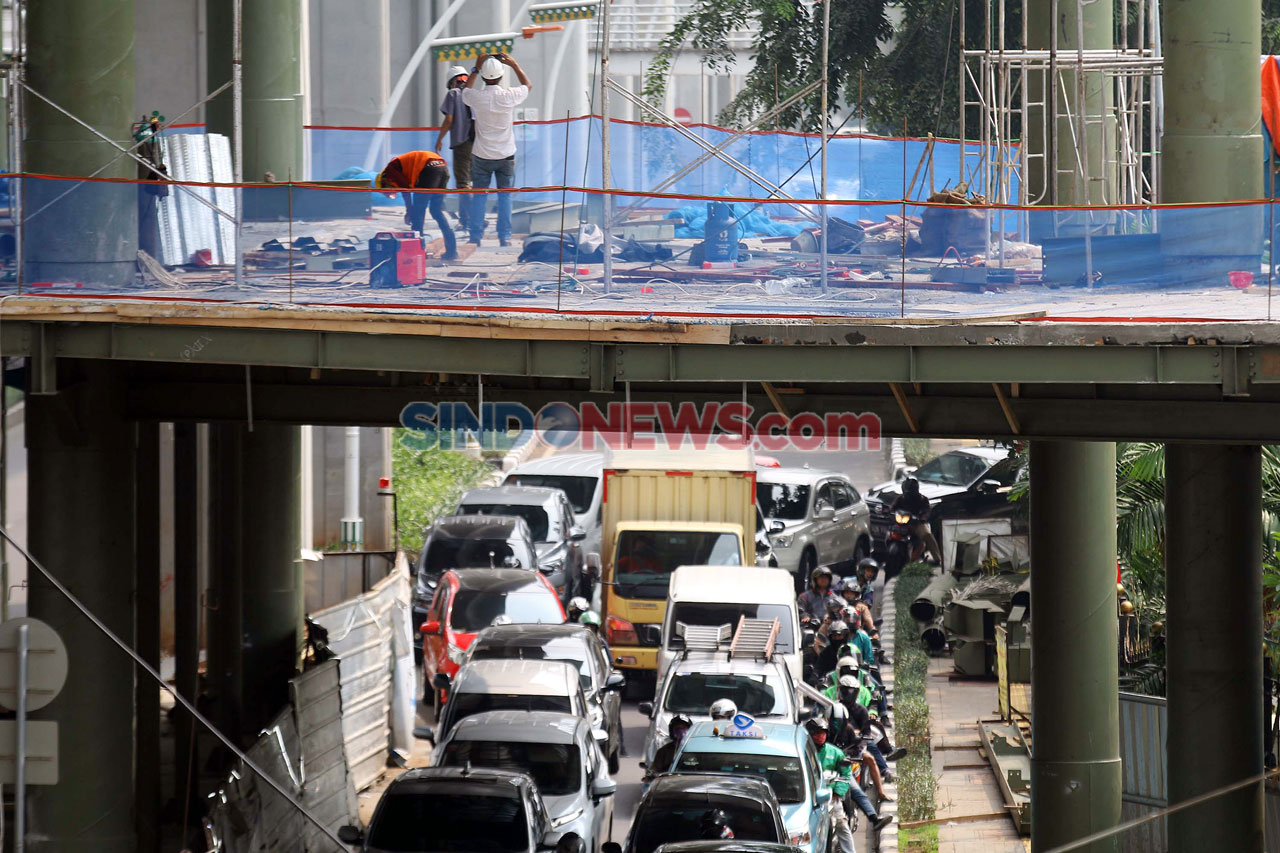Pembangunan Skybridge...
