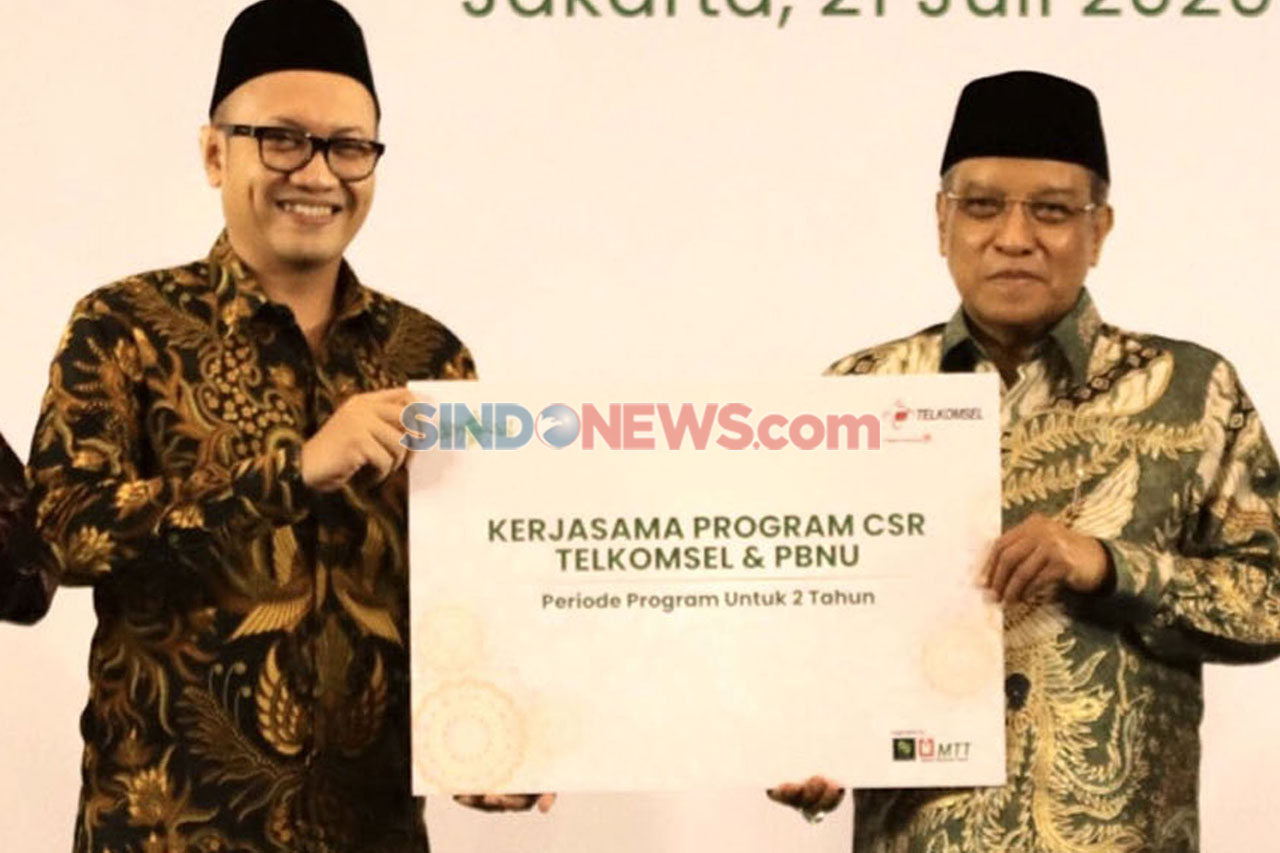 Telkomsel dan PBNU Jalin...