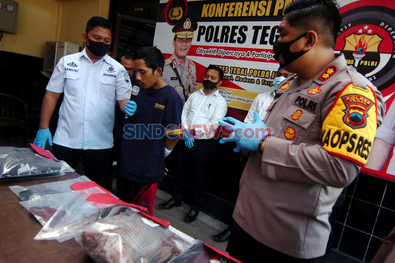 Polres Tegal Rilis Kasus...