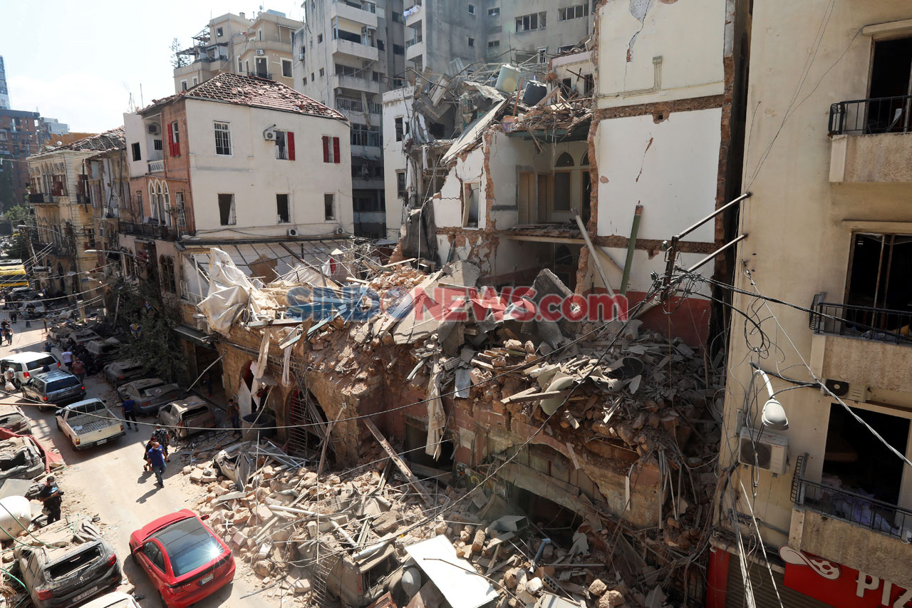 Ledakan Beirut, Jumlah...