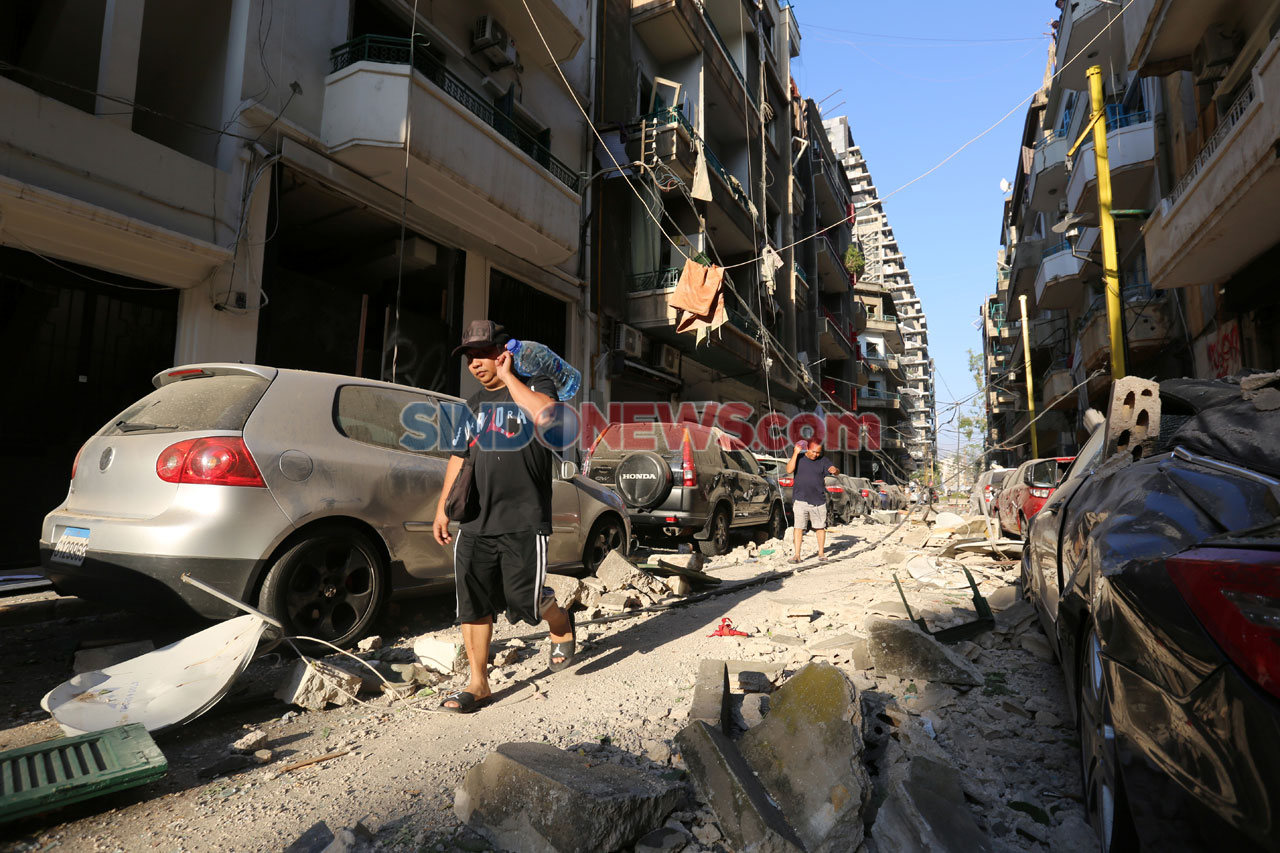 Ledakan Beirut, Jumlah...