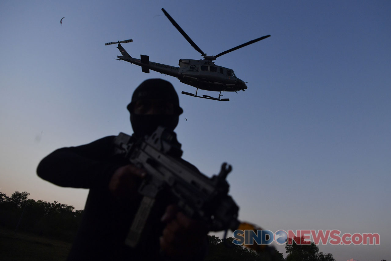 TNI AL Gelar Latihan...