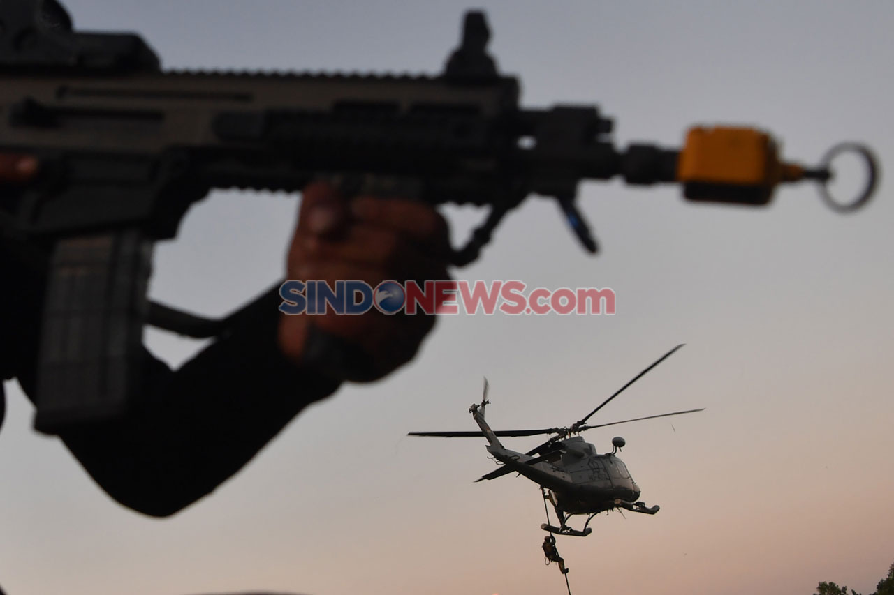 TNI AL Gelar Latihan...