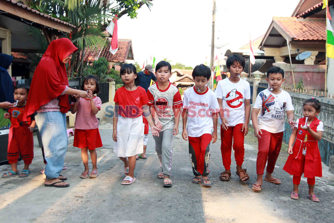 Meriahkan HUT RI, Warga...