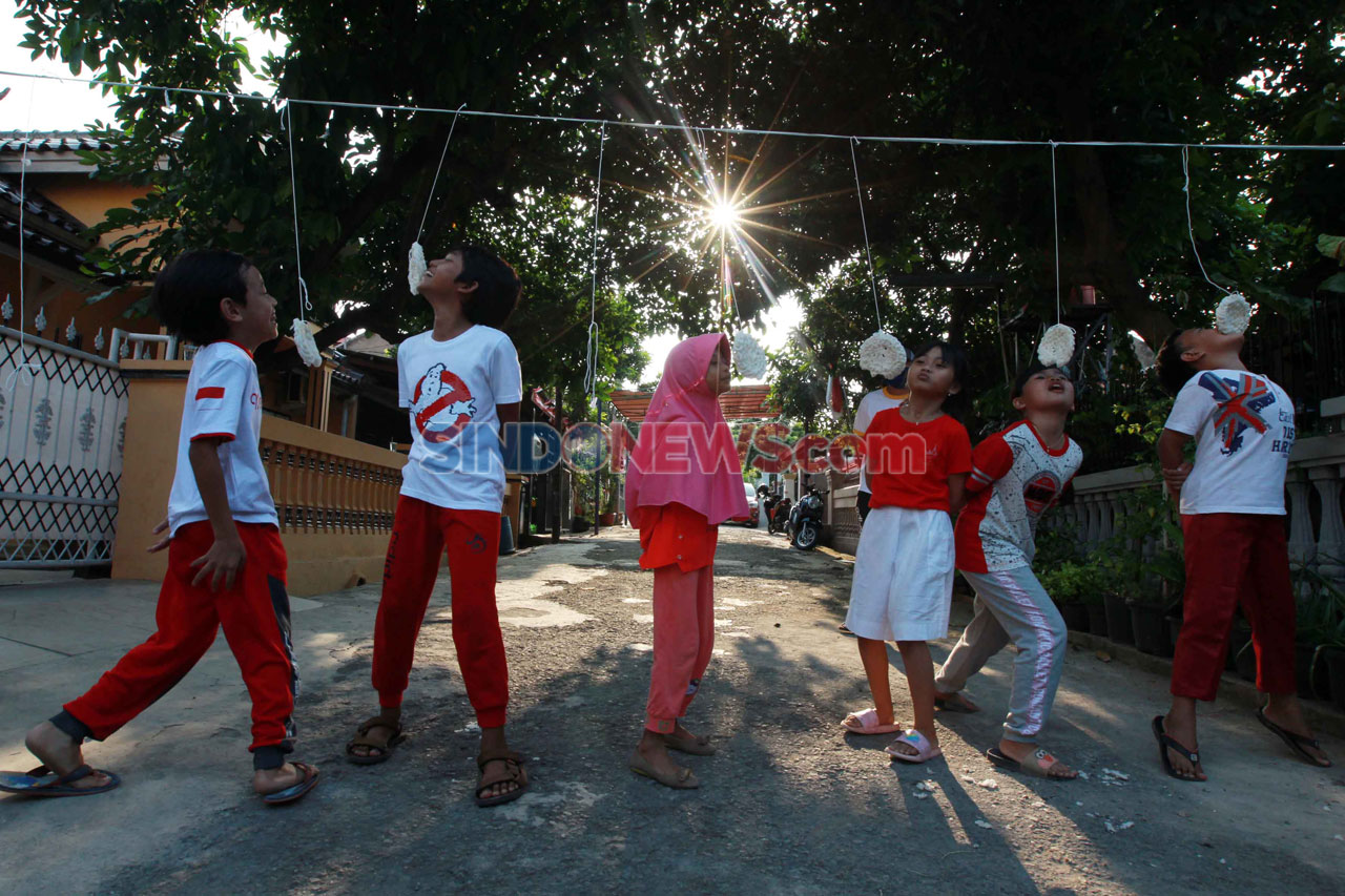 Meriahkan HUT RI, Warga...