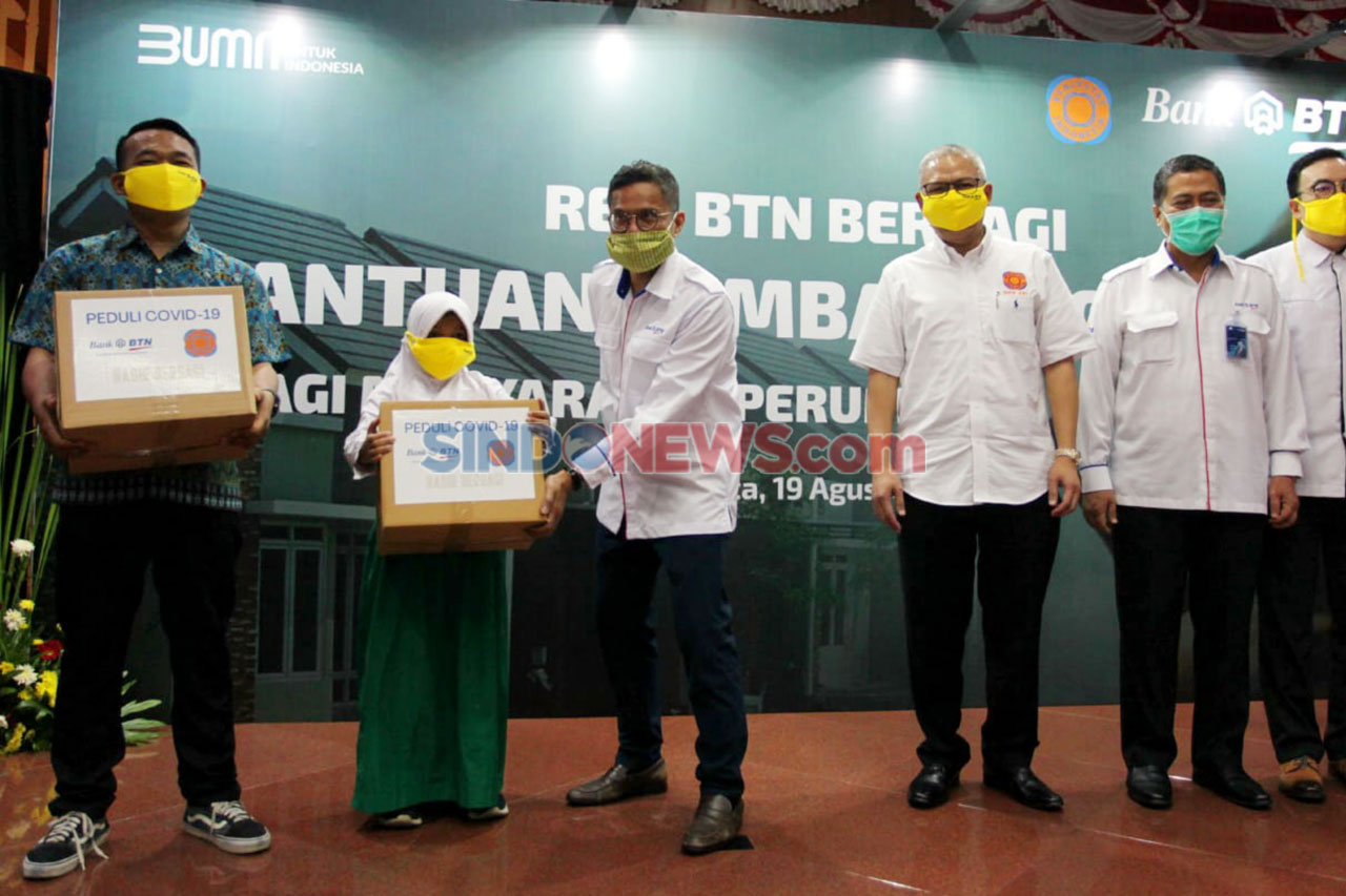 BTN dan REI Bantu Masyarakat...