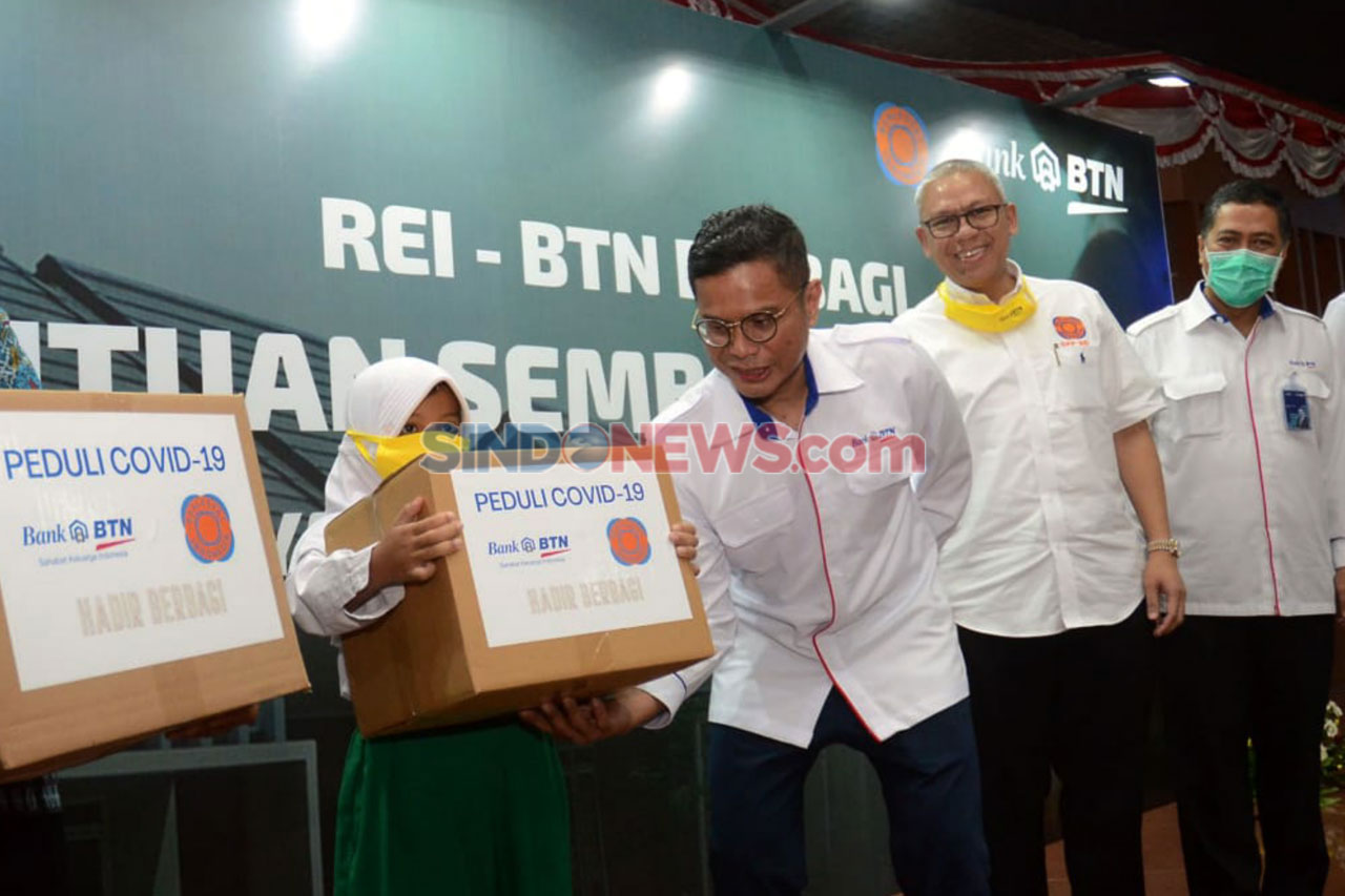 BTN dan REI Bantu Masyarakat...