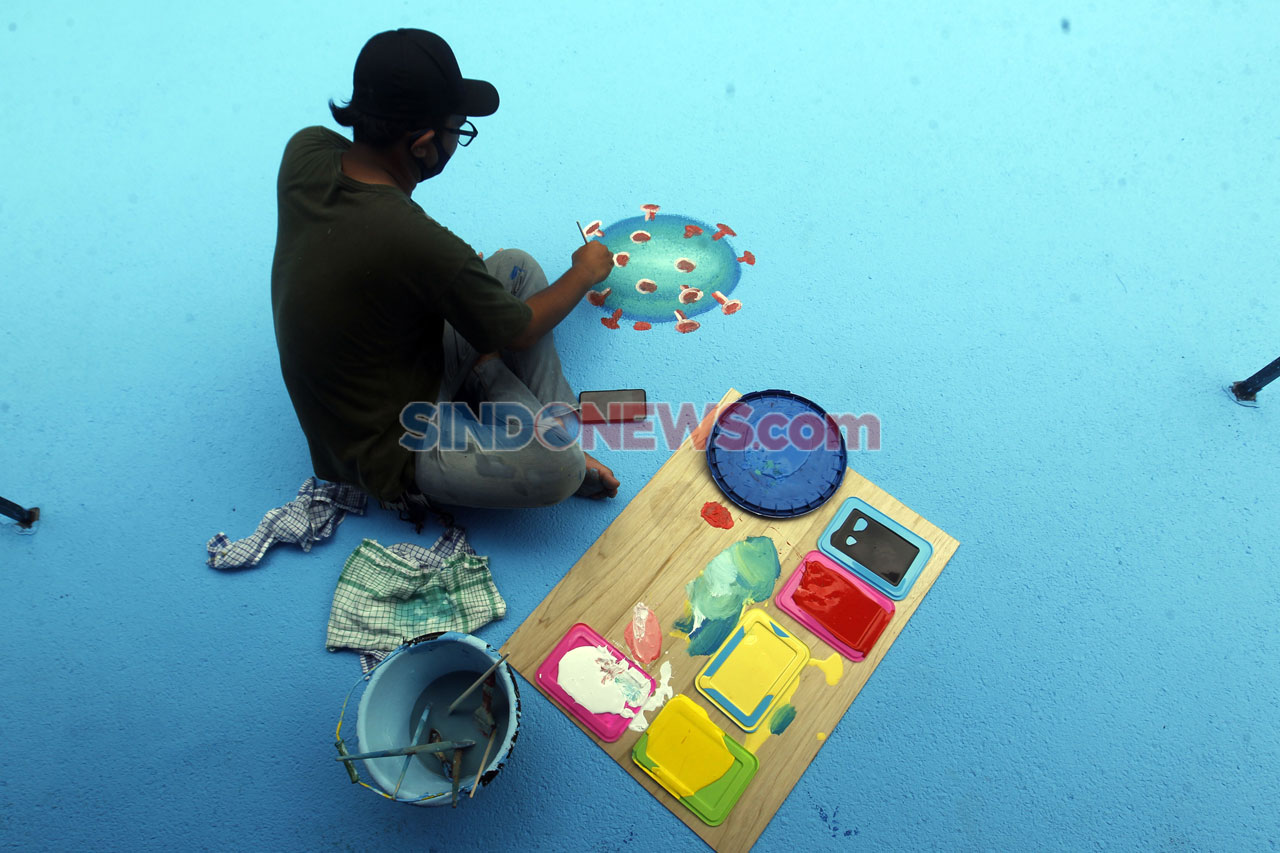 Mural 3D Hiasi Jalan...