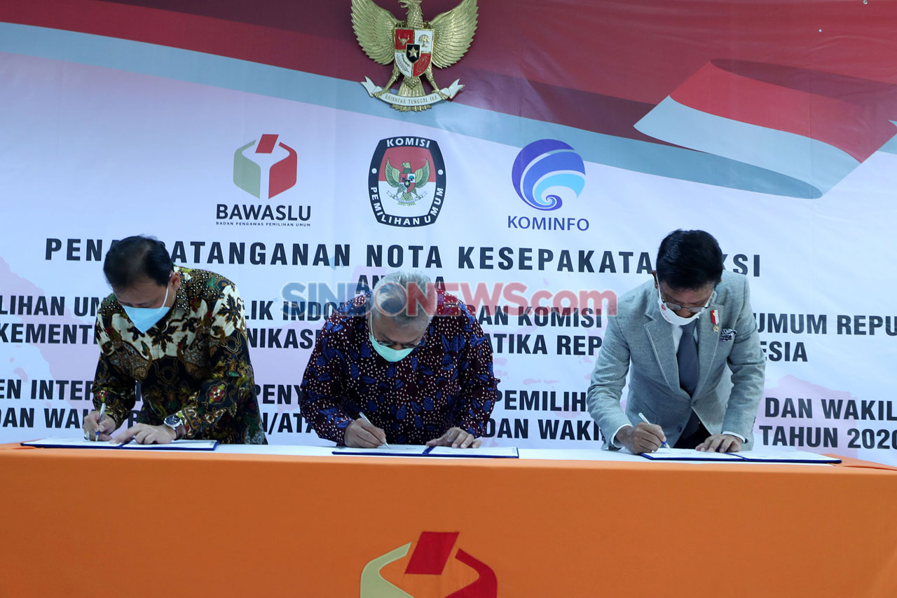 KPU, Bawaslu dan Kominfo...