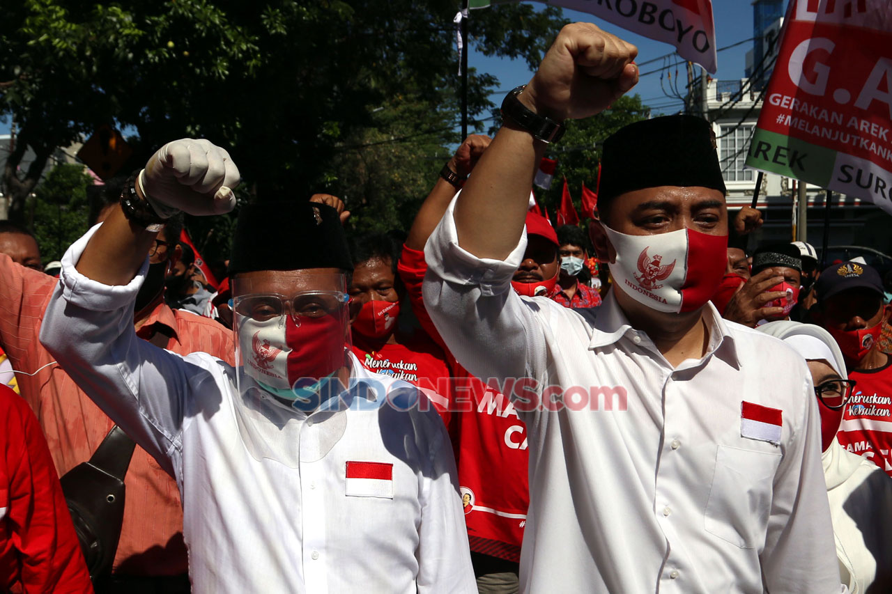 Pasangan Eri Cahyadi-Armuji...