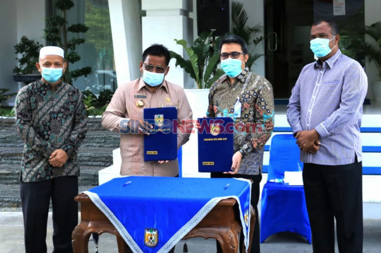 Gandeng Pemkot Banda...