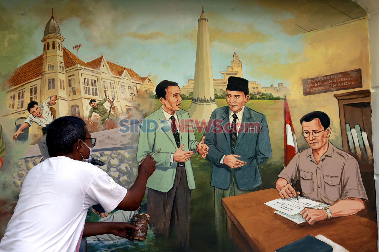 Mural Cerita Perjuangan...