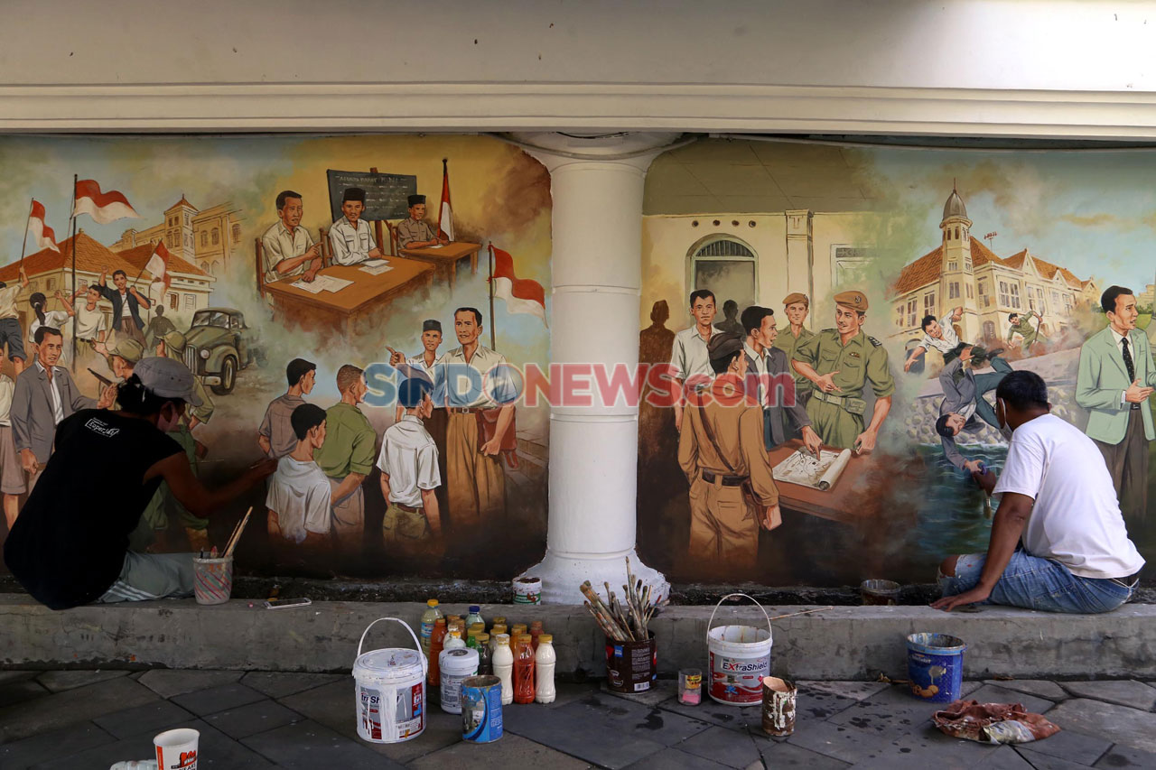 Mural Cerita Perjuangan...