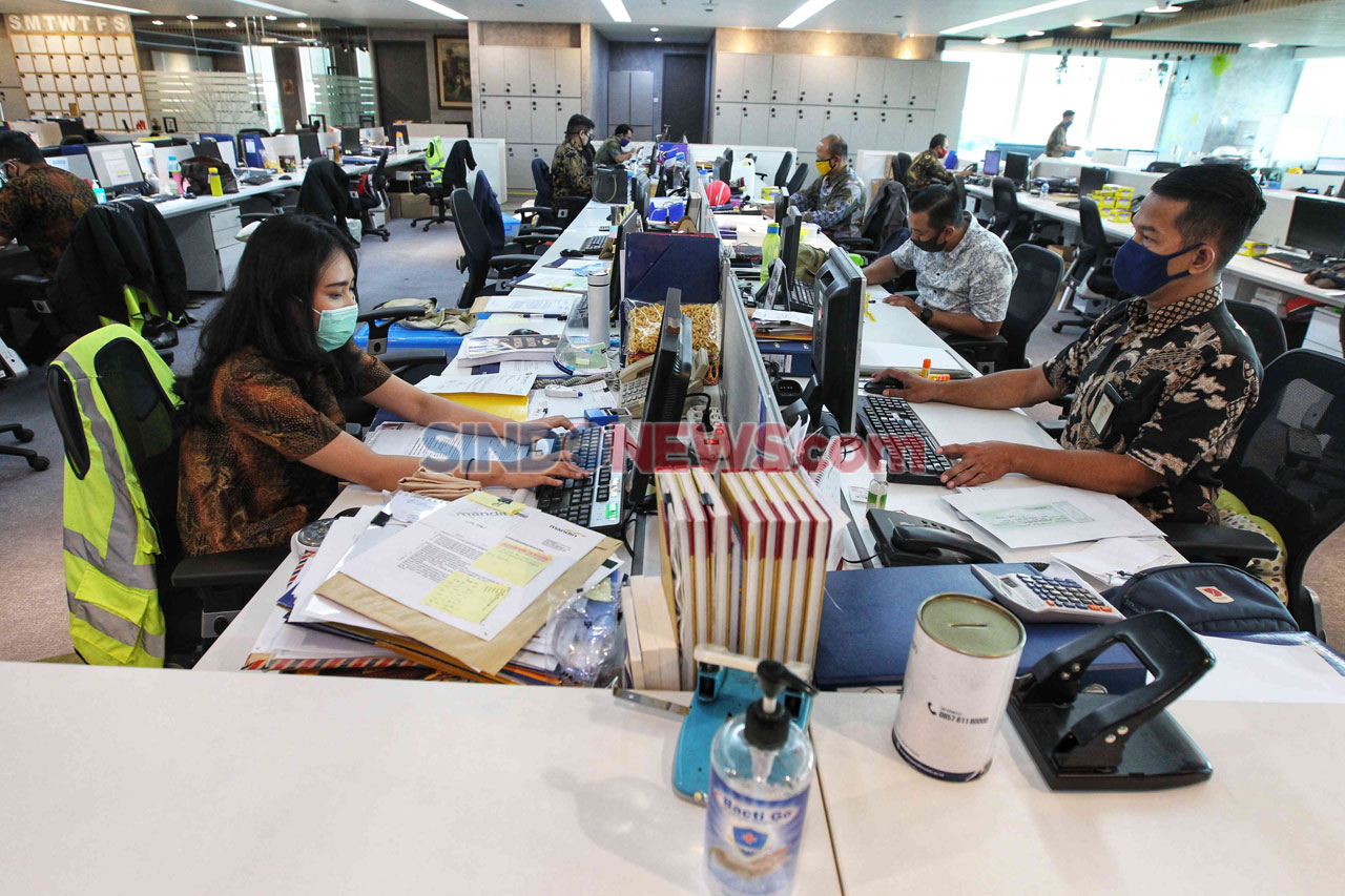 Begini Suasana Perkantoran...